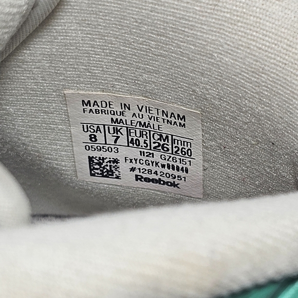 Reebok Concepts x Question Mid Draft Class Sz 8 Shoes Sneakers Men's - Picture 12 of 16